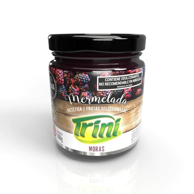 MERMELADA DE MORA X 200 GRS TRINI