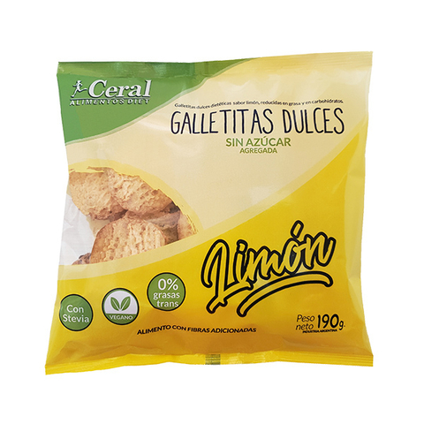 GALLETAS LIMON X 190 GR CERAL