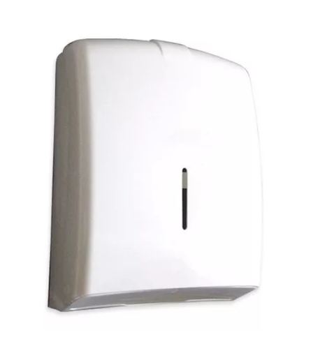DISPENSER PARA TOALLAS INT TAPA BLANCA PP 10025