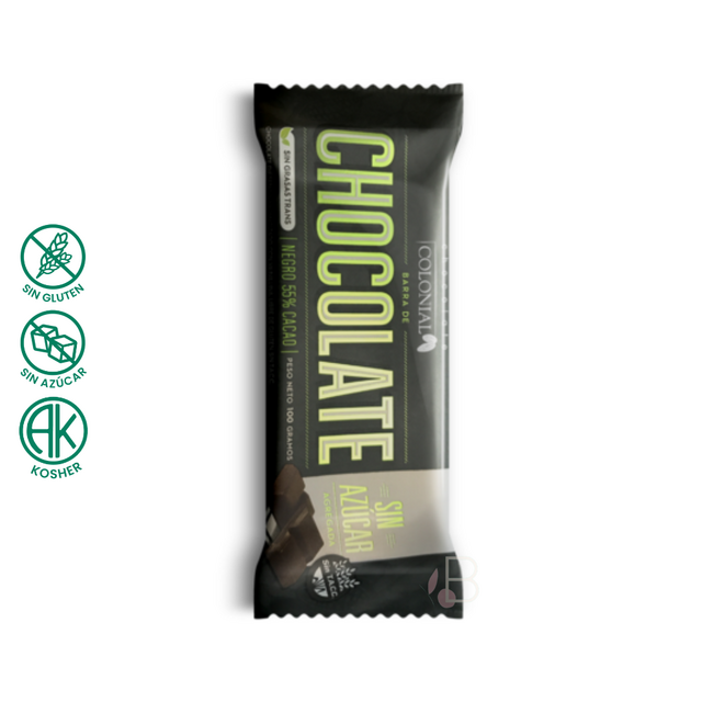 CHOCOLATE S/AZUCAR X 100 GR COLONIAL