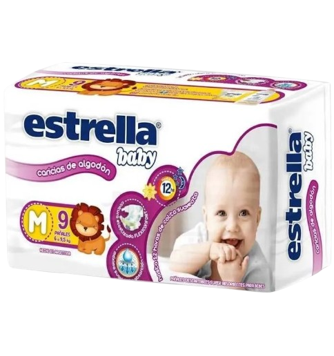 Pañal baby M 9u Estrella (20)