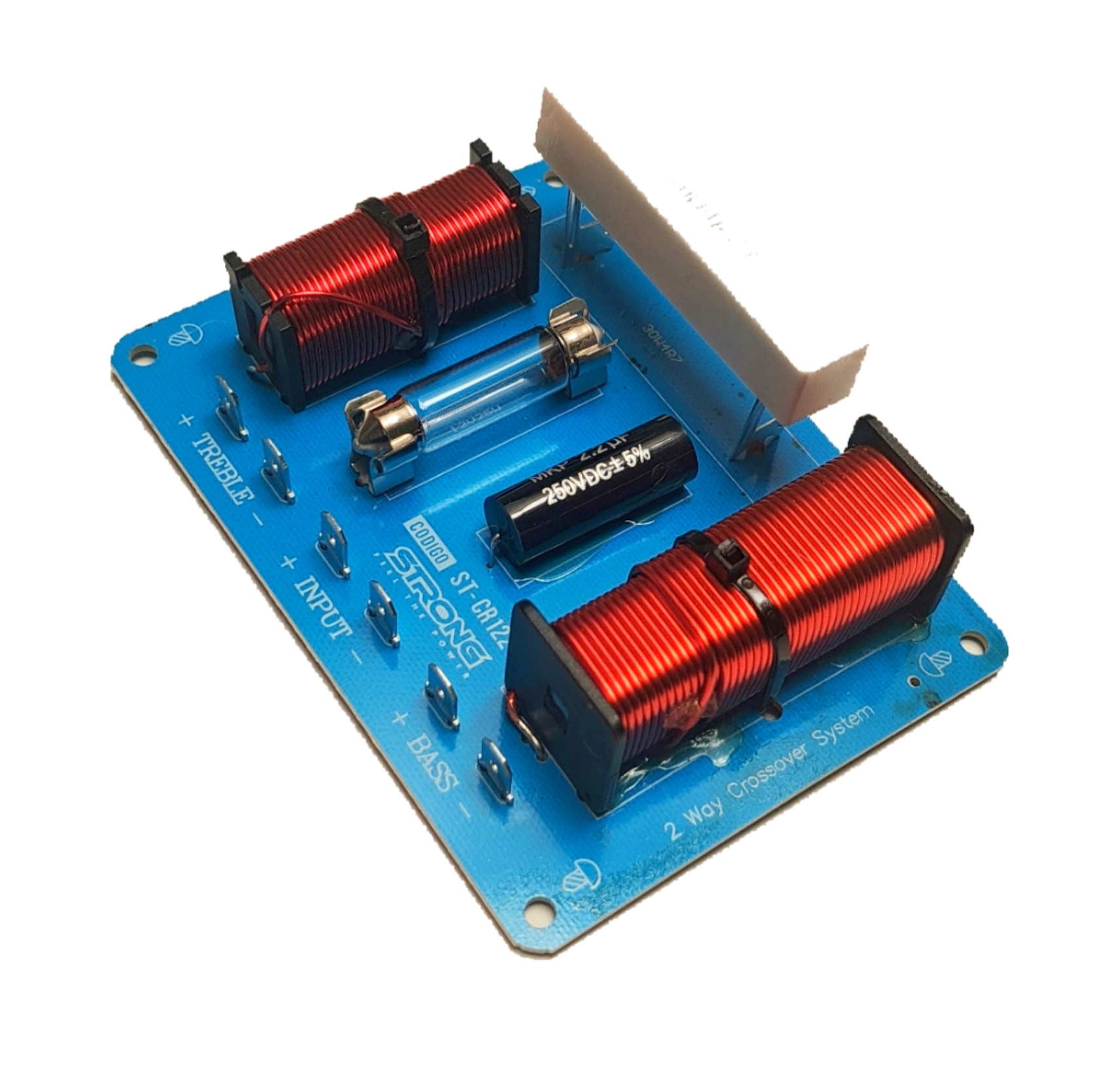 CR121-CROSSOVER 2 VIA 250w rms 8 ohms / 500W MAX CON LAMPARA