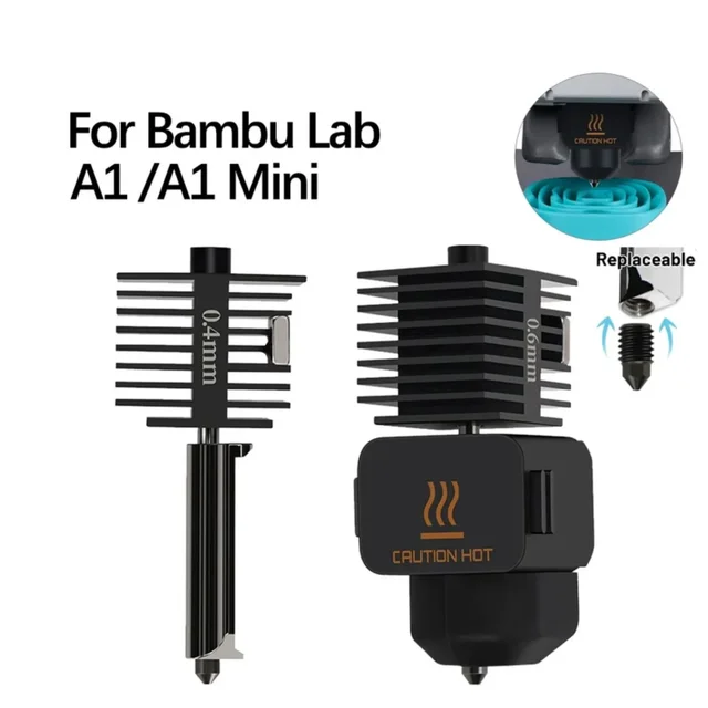 Kit Boquilla Bambulab A1/A1 mini 0.4
