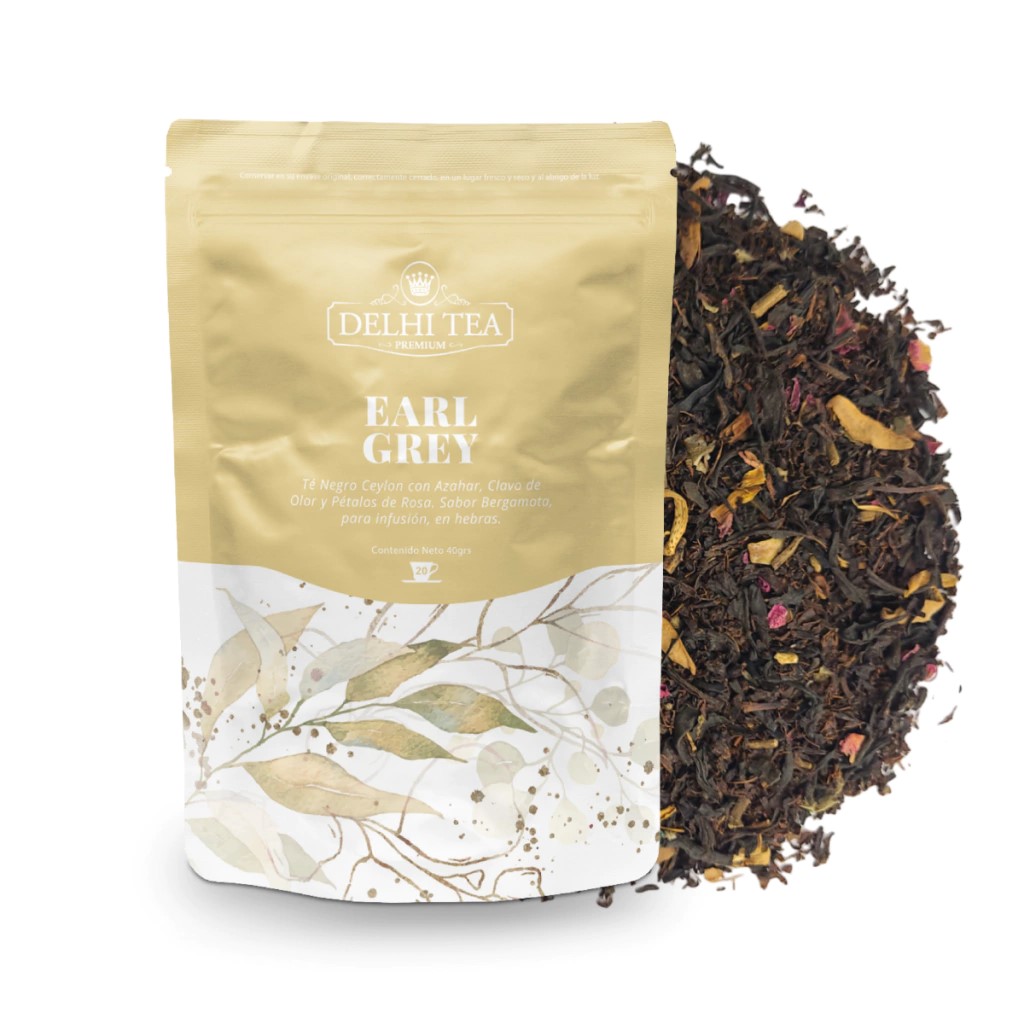 TE EARL GREY X 40 GRS DELHI TEA
