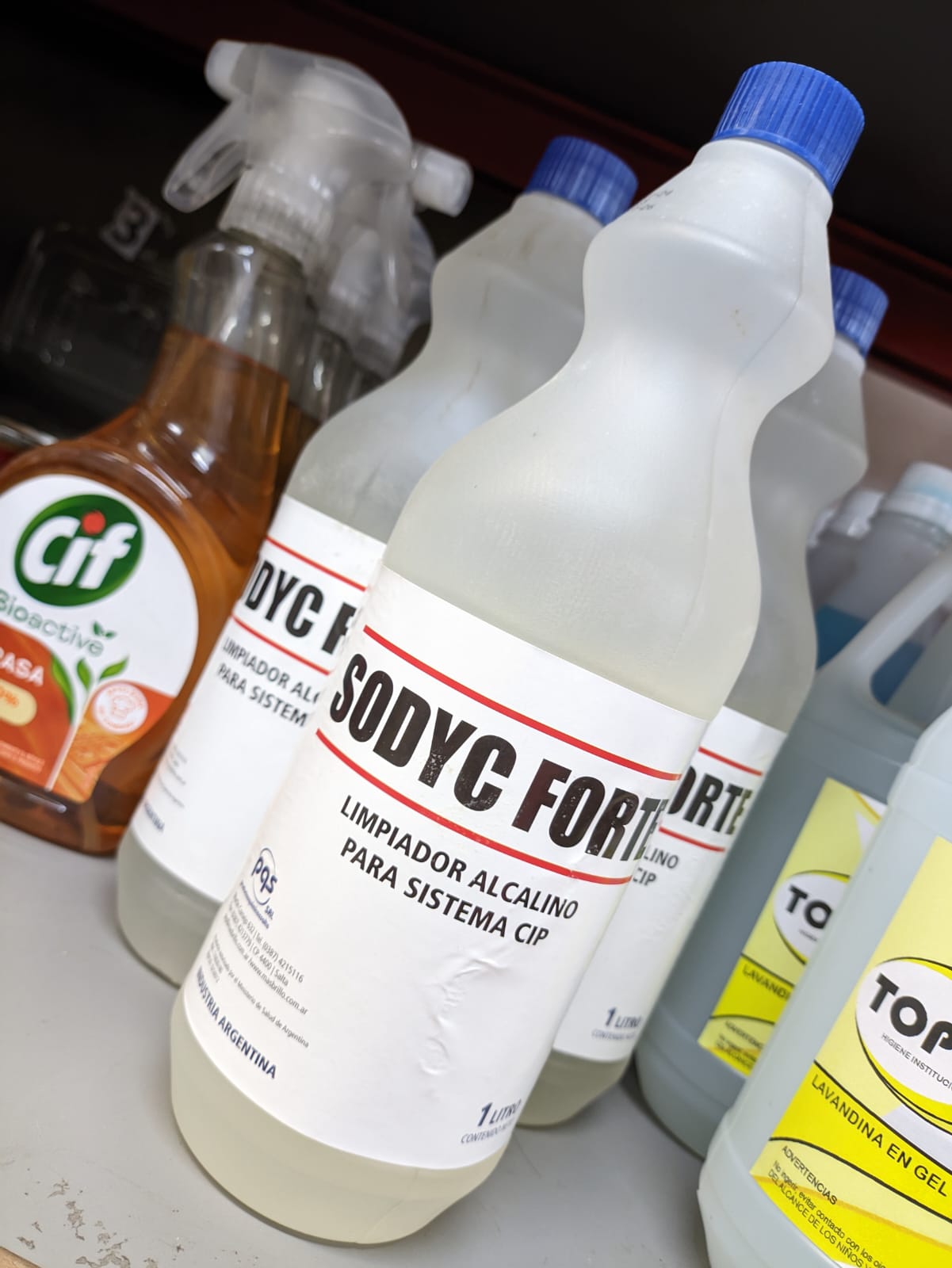 SODYC FORTE BOTELLA 1 LITRO DESTRANCA CAÑERIA