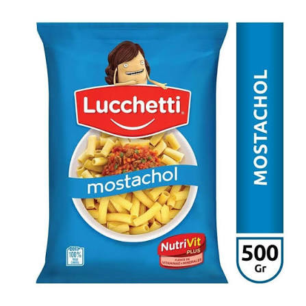 Fideos Lucchetti Mostachol x 500gr