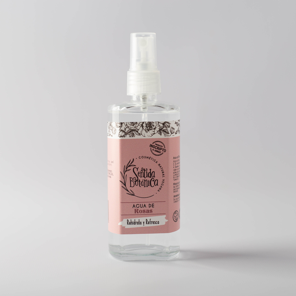 AGUA DE ROSAS X 120 ML SENTIDA BOTANICA