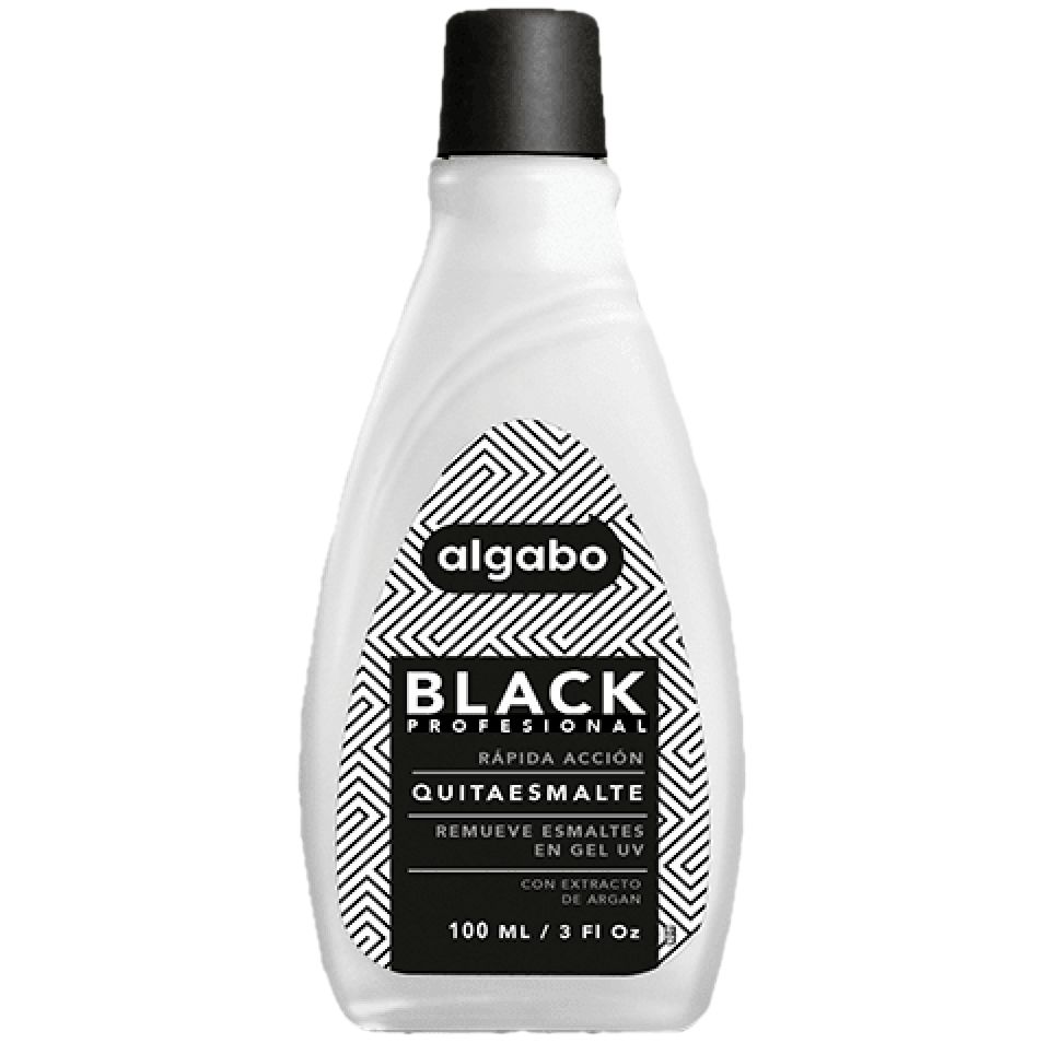 Quitaesmalte 100ml black profesional Algabo (18)