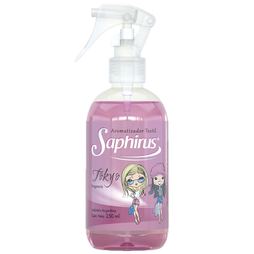 Aromatizador textil 250ml tokyo Saphirus (12)