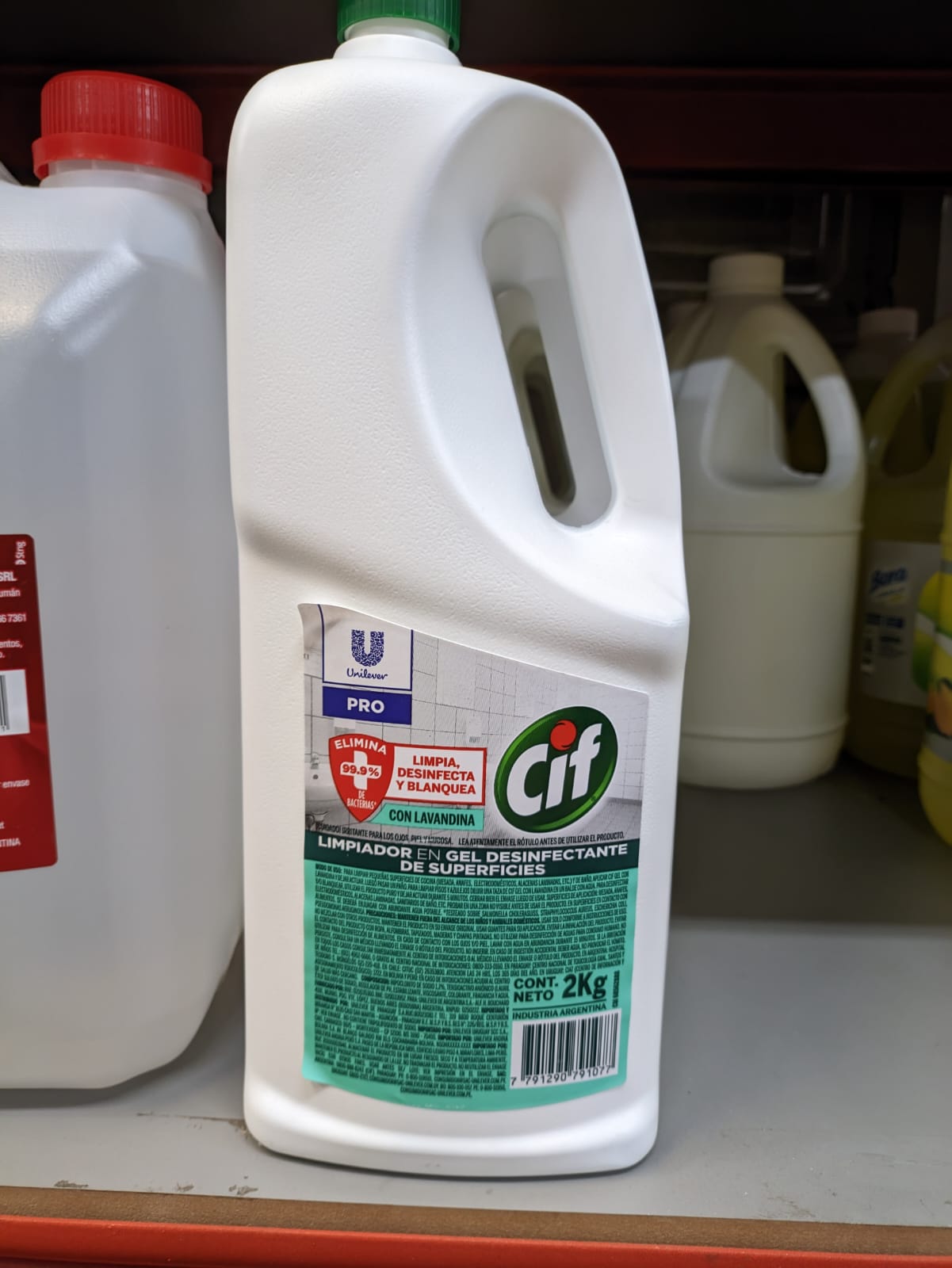 CIF CREMA ORIGINAL 2 litro 3kg