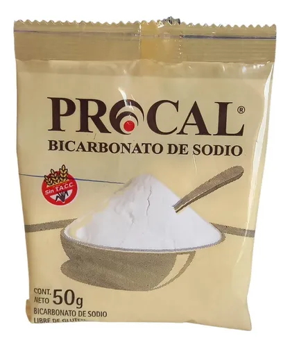 BICARBONATO DE SODIO X 50 GRS S/TACC PROCAL