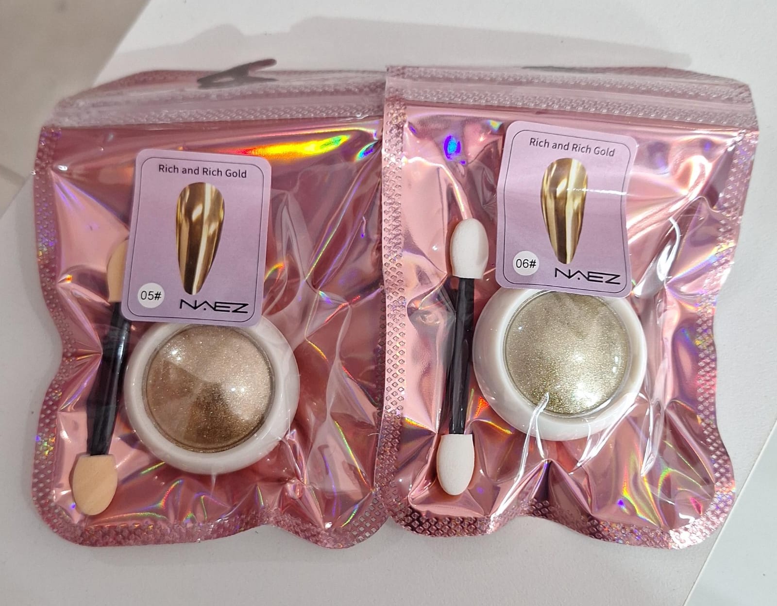 POLVO ESPEJADO DORADO