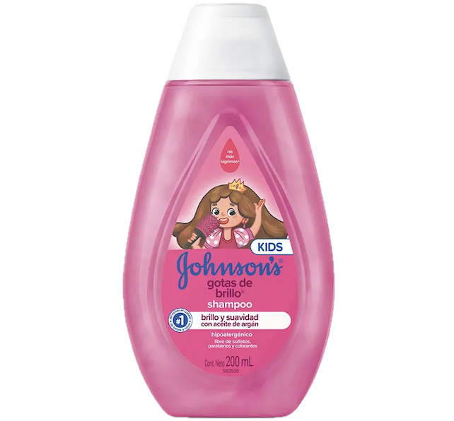 Shampoo kids 200ml gotas de brillo Johnson (12)