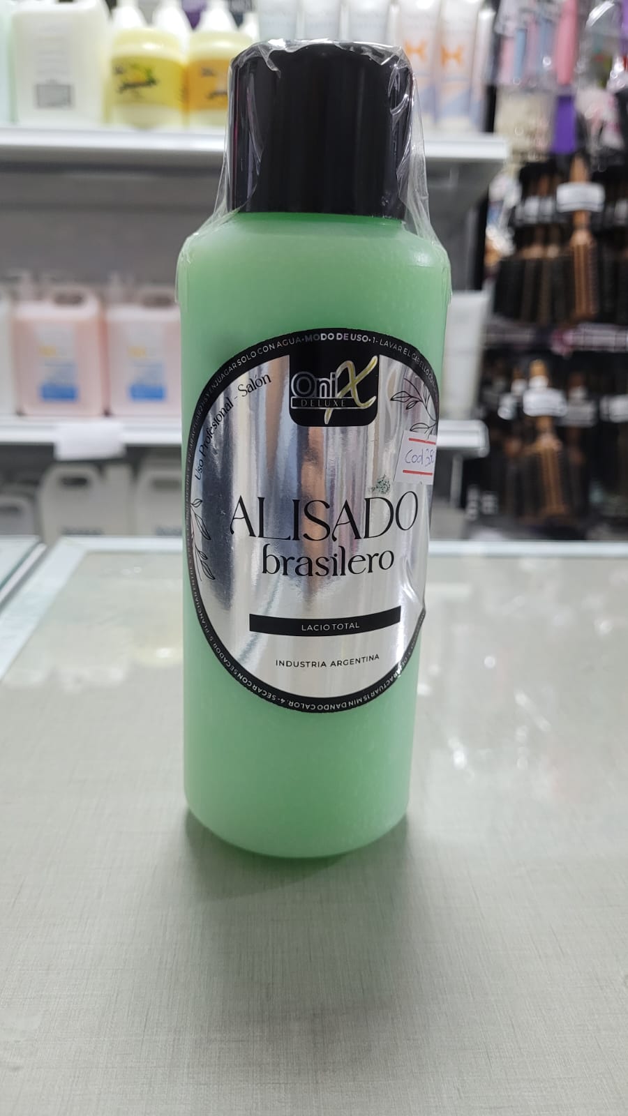 alisado brasilero lacio total 500ml onix deluxe