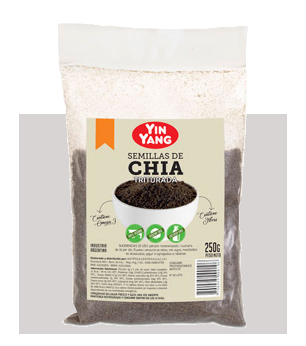 CHIA TRITURADA X 250 GR YING YANG