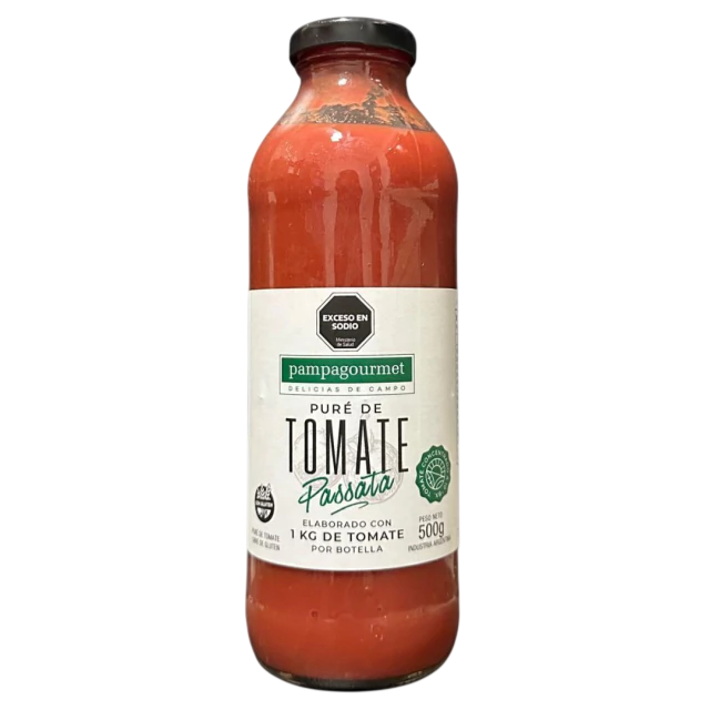 PURE DE TOMATE PASSATA x 500G PAMPA GOURMET