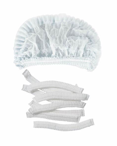 gorro descartable nylon transparente