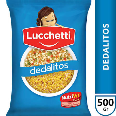 Fideos Lucchetti Dedalito x 500gr
