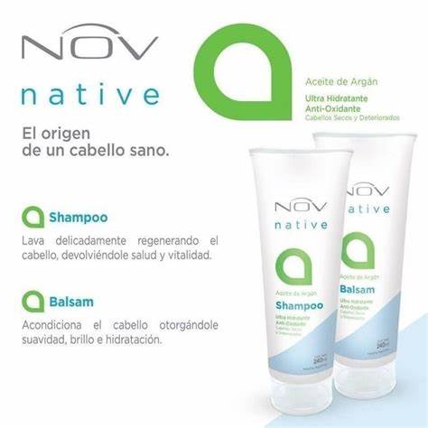 240ML NOV NATIVE ACEITE DE ARGAN SHAMPOO 7798189580750