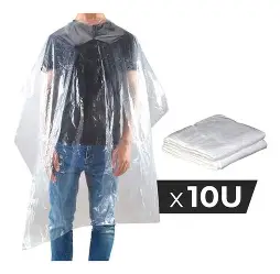 capa peinador plastico