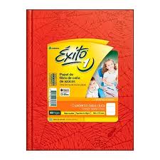 CUADERNO N° 1 RAYADO EXITO ROJO