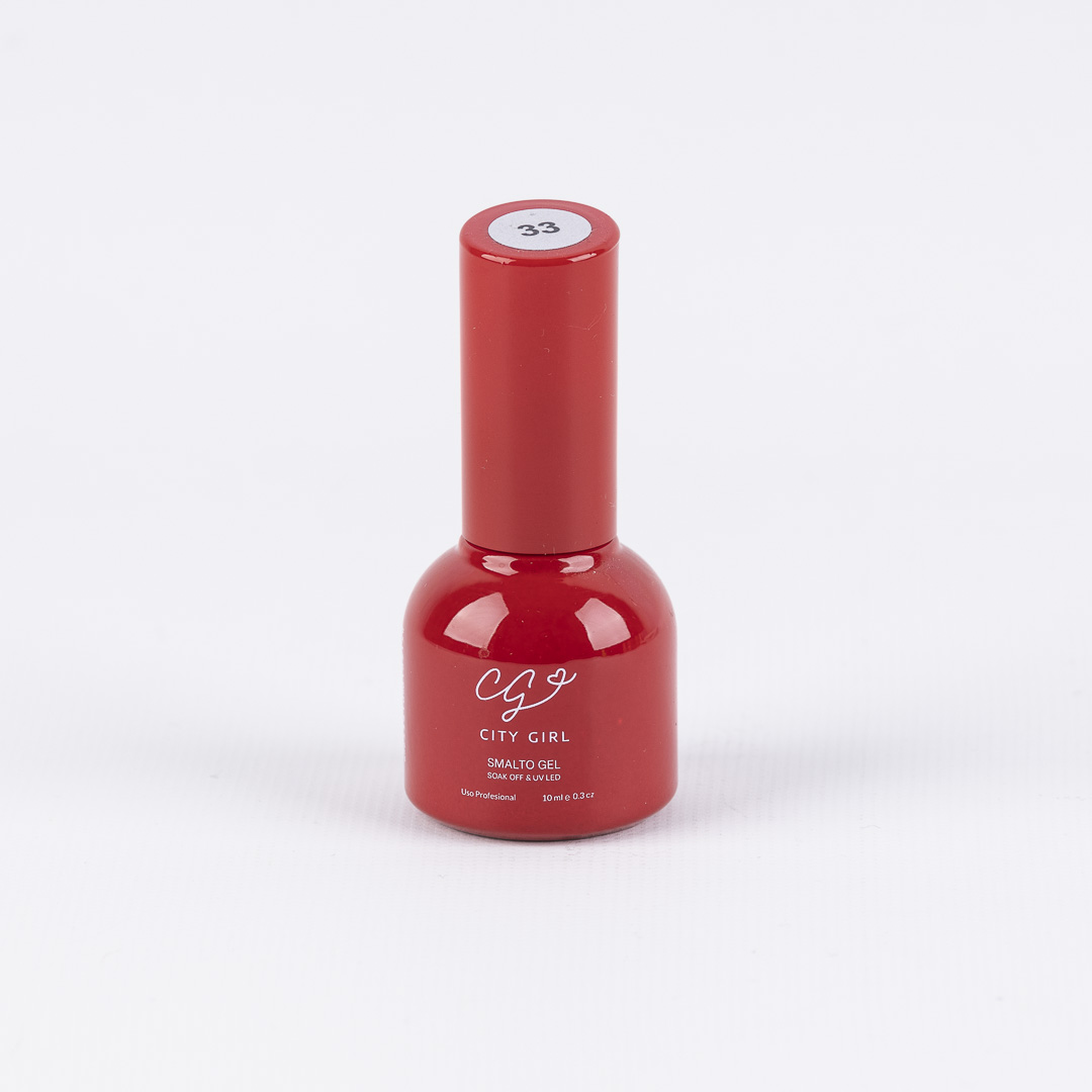 ESMALTE ROJO 33 CITY GIRL 10ML