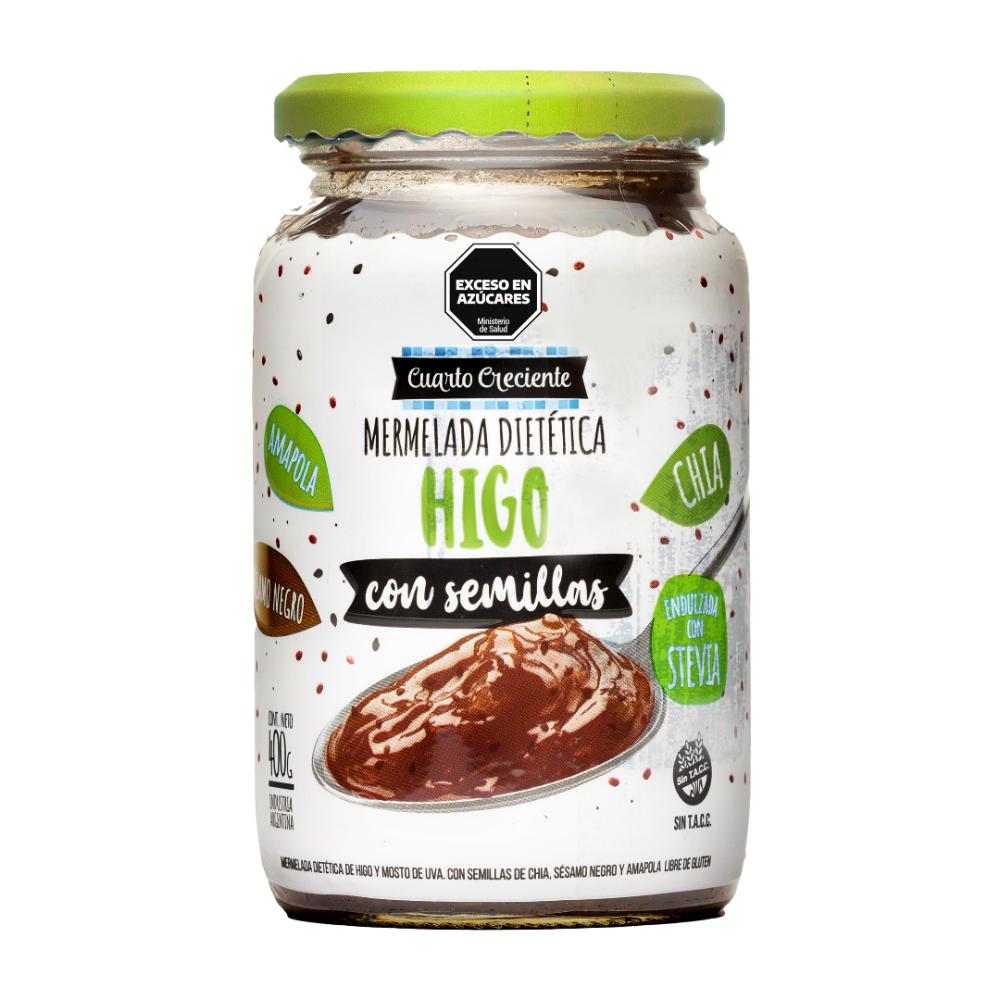 MERMELADA DE HIGO C/SEMILLA X 400 GR CUARTO CRECIENTE