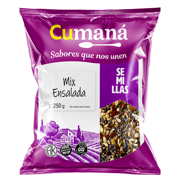 MIX DE SEMILLAS P/ENSALADAS S/TACC x 250g CUMANA