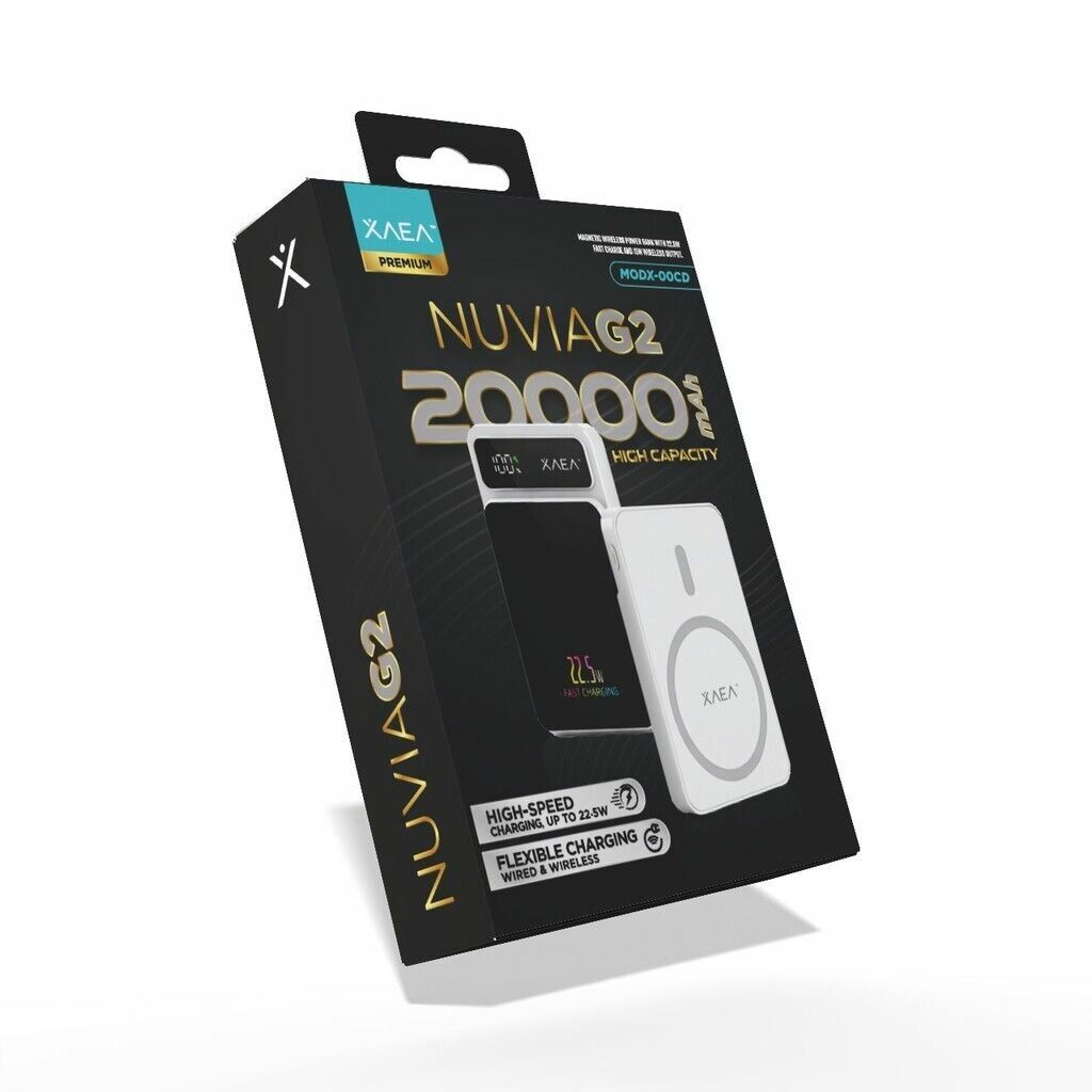 POWER BANK 20000 mAh NUVIA G2