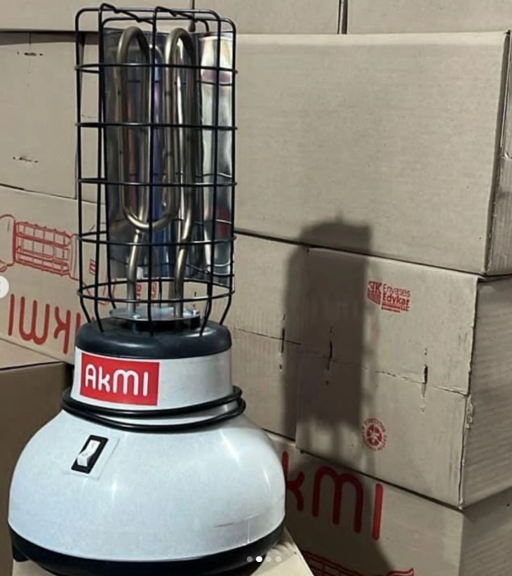 Estufa con apoya pava - AKMI