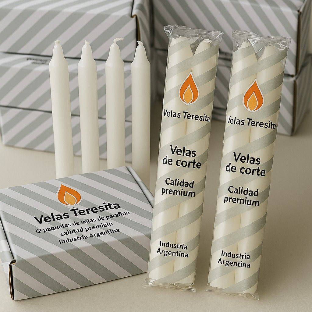 Vela paquete x 4