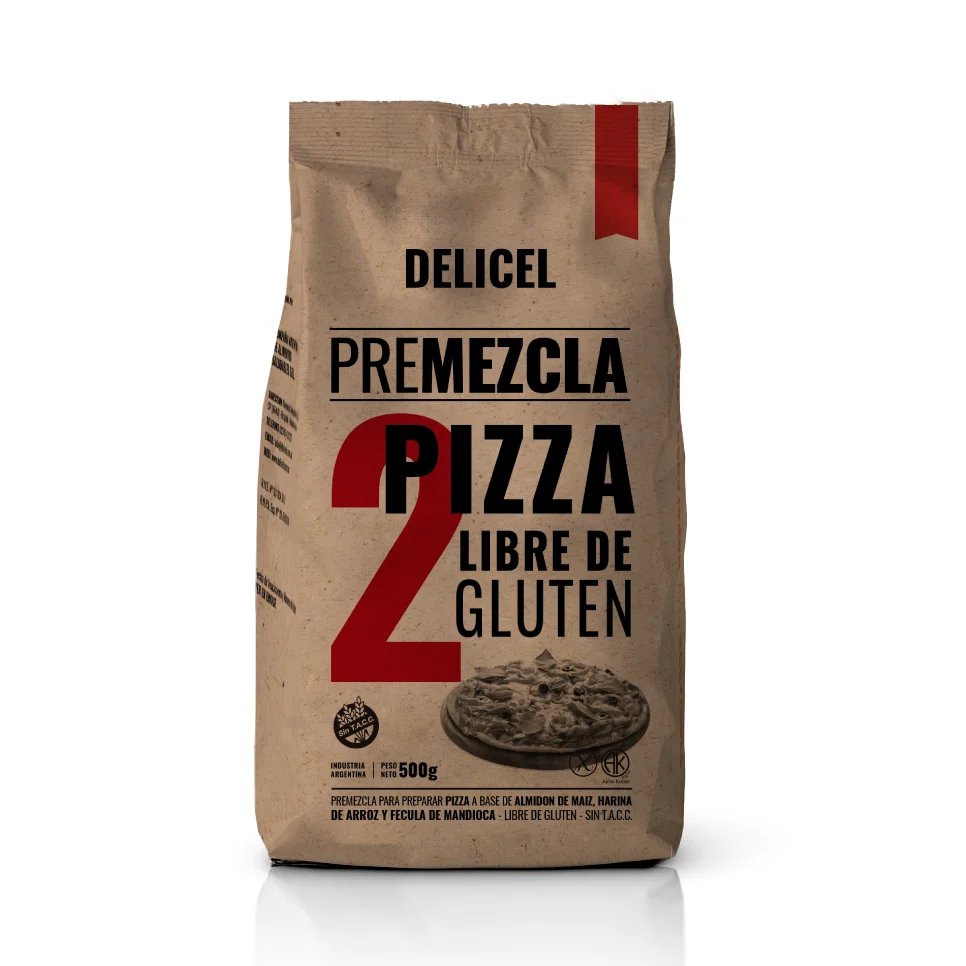 PREMEZCLA PIZZA X 500 GR DELICELL