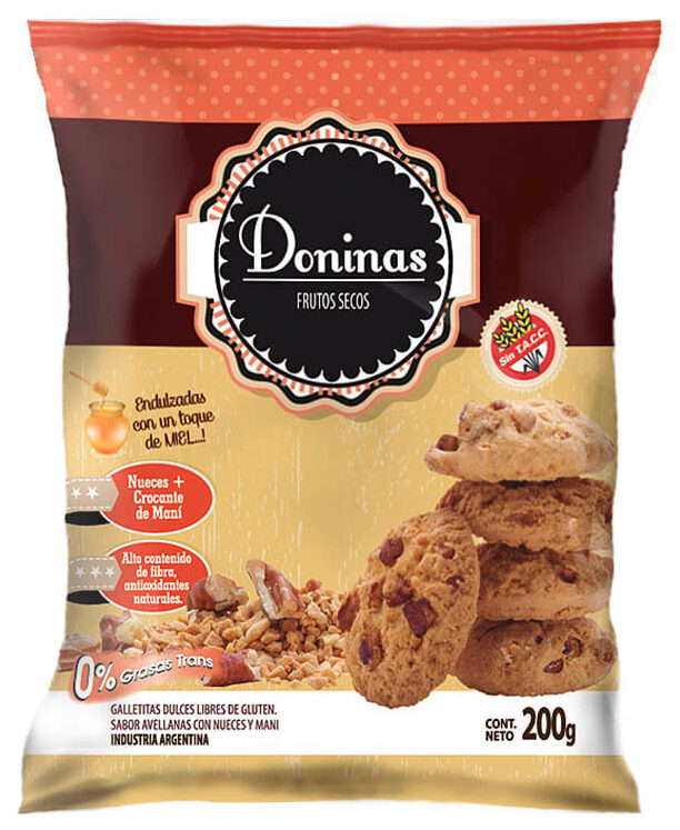 DONINAS FRUTOS SECOS X 200 GR