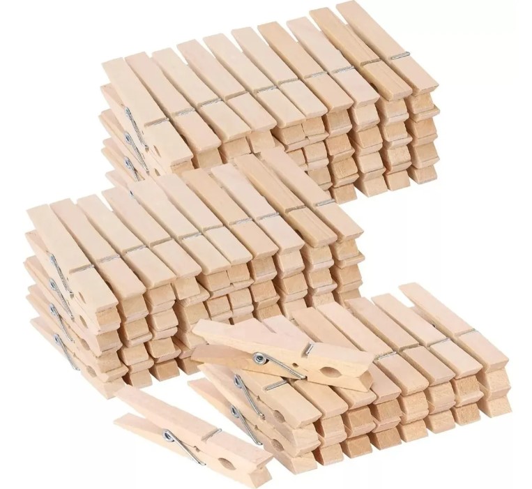 Broche de Madera x 12