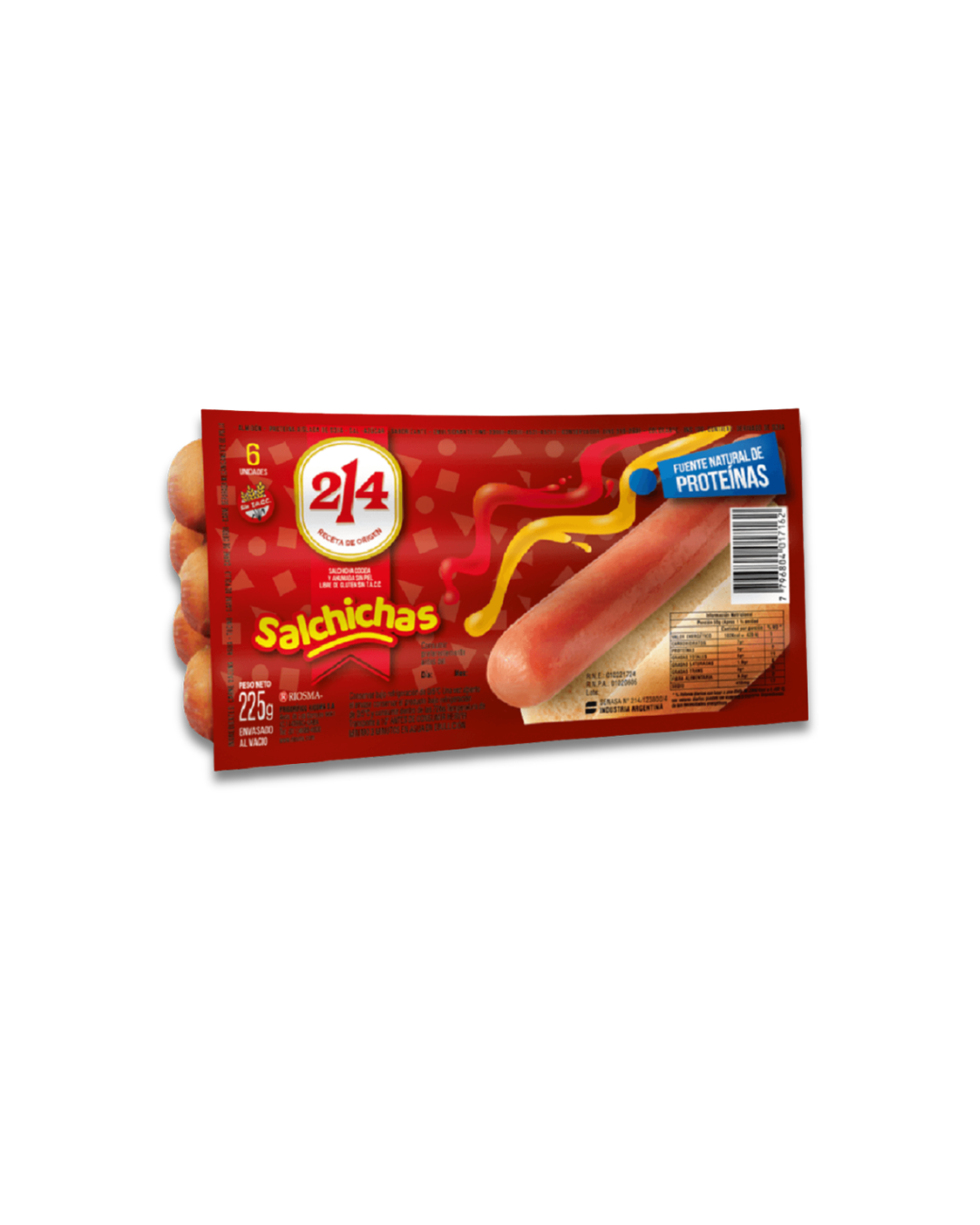 Salchichas 214 225g
