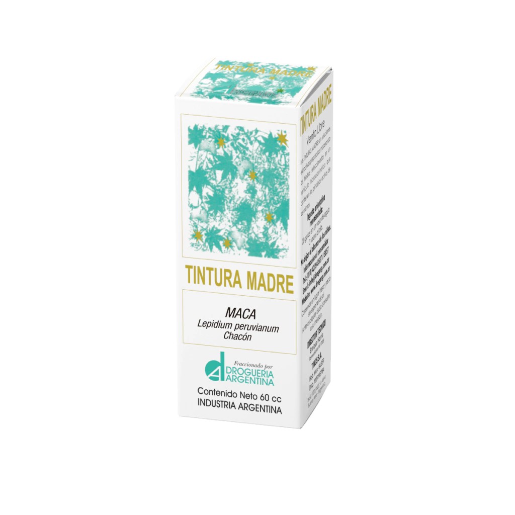 TINTURA MADRE MACA x 60cc HERBORISTERIA ARGENTINA