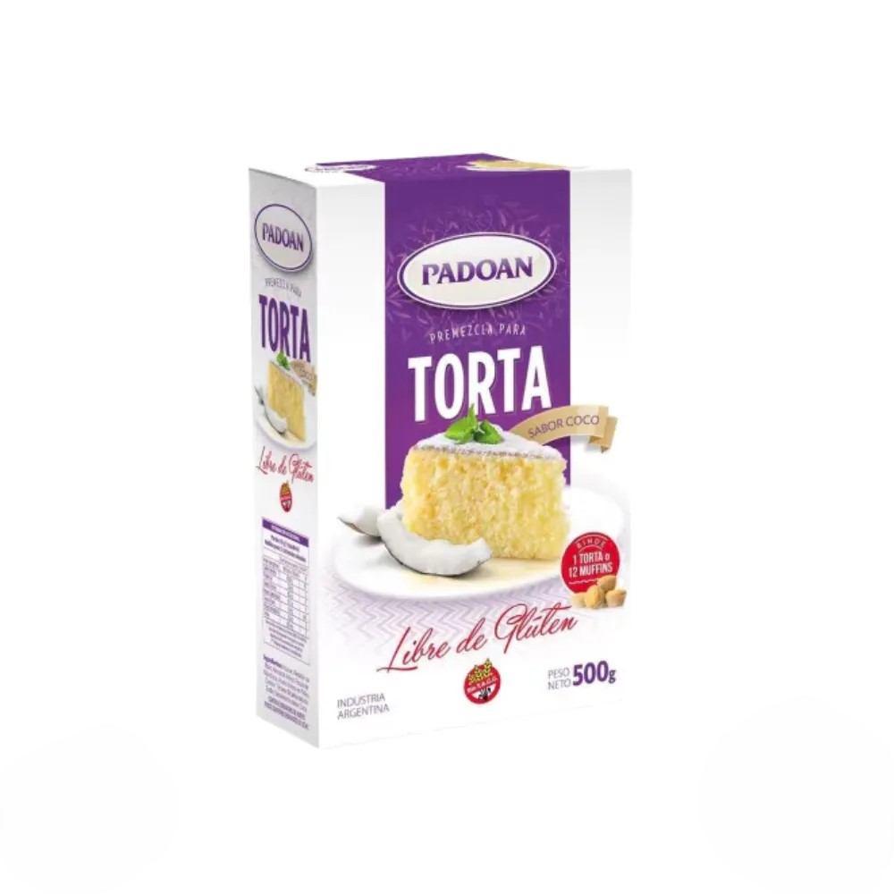 PREMEZCLA P/TORTAS DE COCO x400g PADOAN