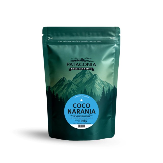 YERBA MATE COCO & NARANJA X 150 GRS PATAGONIA
