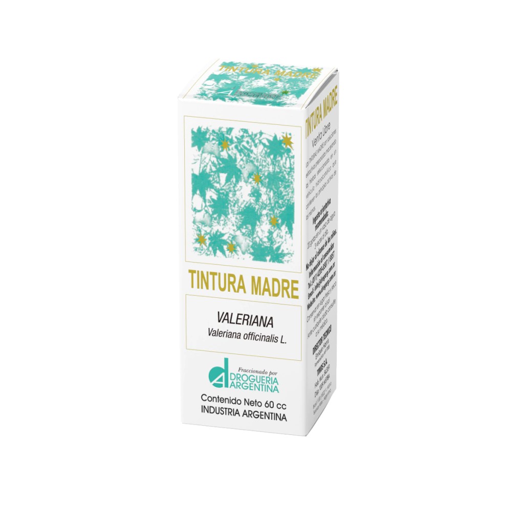 TINTURA MADRE VALERIANA x 60cc HERBORISTERIA ARGENTINA