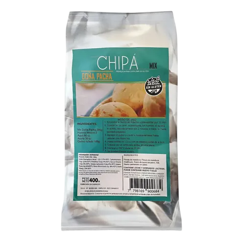 PREMEZCLA CHIPA x 400g DOÑA PACHA