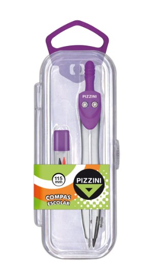 COMPAS PIZZINNI PK133 EXTUCHE CON 2 MINAS