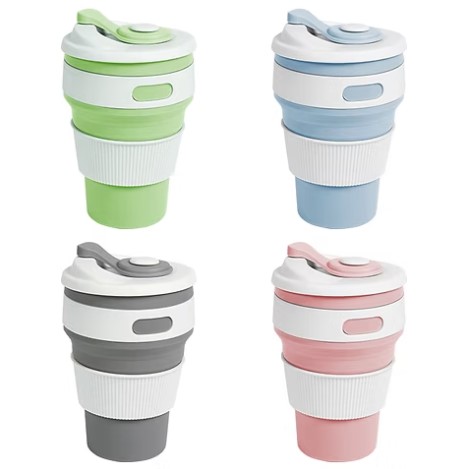 Taza / Vaso plegable de silicona