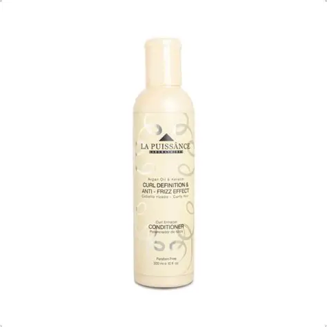 conditioner curl definition y anti frizz efect cabello riasado la puissance