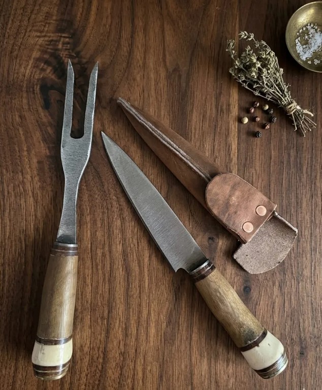 Cuchillo + Tenedor Tandil (Tenedor 35cm | cuchillo 25cm)