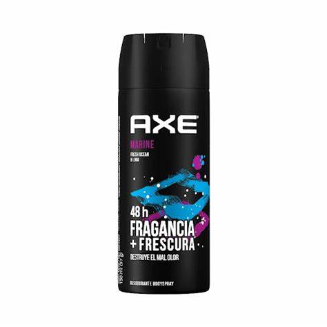 Desodorante En Aerosol Axe Marine x150ml