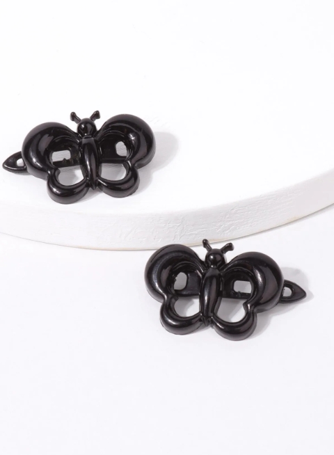 HEBILLAS CLIPS MARIPOSA CHICA POR PAR