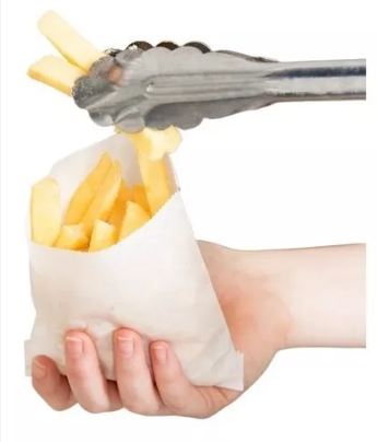 SOBRE PAPAS FRITAS BIOXIDO LISAS X100U