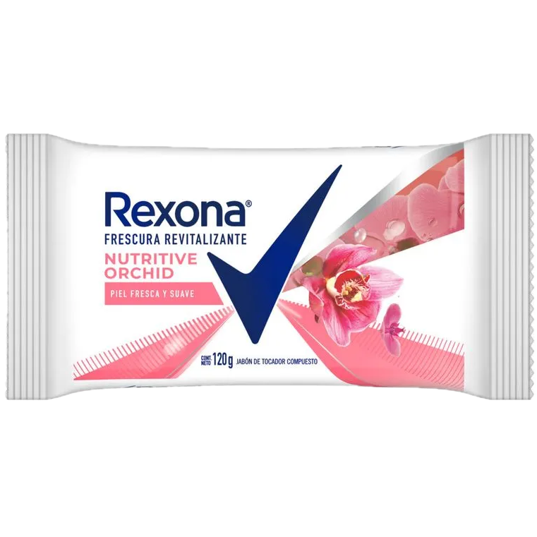 Jabon tocador 120g nutritive orchid Rexona (72)