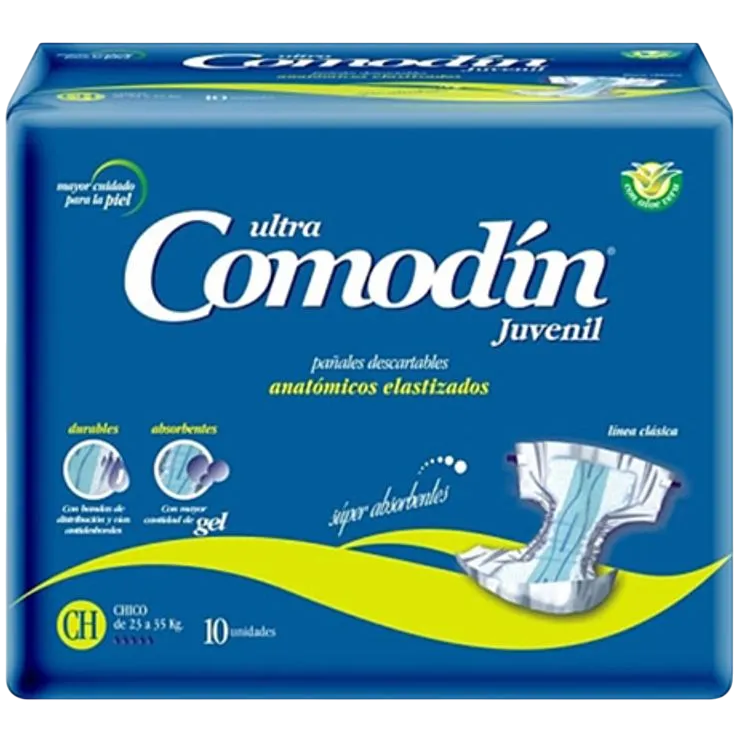Pañal adulto anatomico CH 10u Comodin (8)