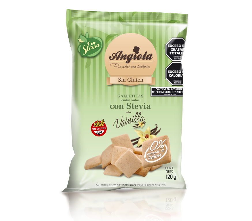 GALLETAS DE VAINILLA S/AZUCAR X 120 GR ANGIOLA